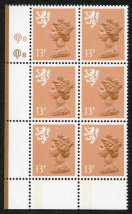 S-QFP13A 13p Chestnut Scotland Questa FCP/PVA Cyl Q8/Q8 Perf P U/M