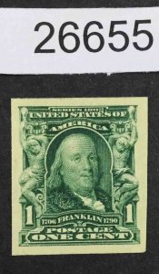 US STAMPS #314 MINT OG H XF+ LOT #26655