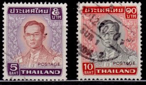 Thailand, 1972, King Bhumibol Adulyadej, used