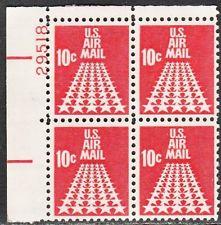 SCOTT # C72 AIR MAIL COMBO SINGLE STAMP AND PLATE BLOCK MINT NEVER HINGED !!