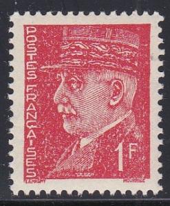 France # 437, Definitive, NH