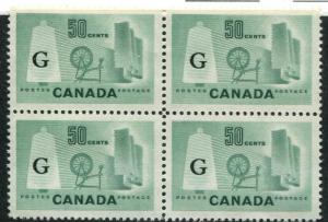 Canada SC# O38 (SG# O201) Official 50c MH/MNH