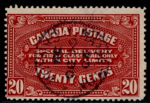 CANADA QV SG S4, 20c carmine-red, FINE USED. CDS