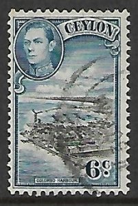 Ceylon # 280 - Colombo Harbour - used.....{BRN4}