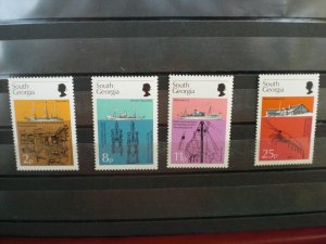 South Goergia Scott # 44-47 50th Anniv of the Discovery Investigation MNH  lt 13