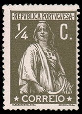 Portugal #207 MHR CV$8.00 (Chalky Paper) Ceres