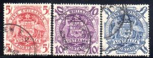 Australia   218-220 U,    CV$11.75