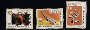 Zaire # 971-972, Rotary International 75th Anniversary, Mint NH, 1/2 Cat.