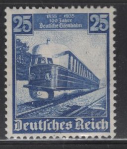 GERMANY   461 MNH THE EAGLE TRAIN ISSUE 1935