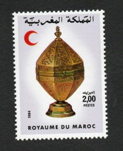 1984 - Morocco- Red Crescent - Moroccan Copperware - Complete set 1v.MNH** 