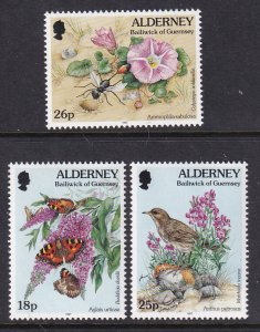 Alderney 98-100 MNH VF