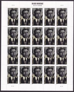 Scott #4464 Oscar Micheaux (Black Heritage) Sheet of 20 Stamps - MNH