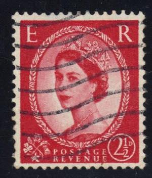 Great Britain #357 Queen Elizabeth II; Used