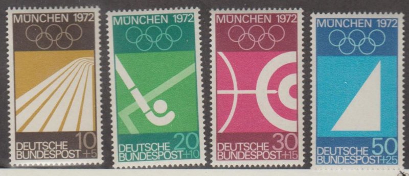 Germany Scott #B446-B449 Stamps - Mint NH Set