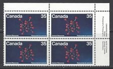 SCOTT  865  URANIUM  35¢  PLATE BLOCK  MNH  SHERWOOD STAMP