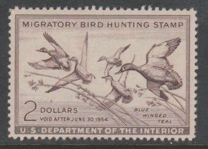 U.S. Scott Scott #RW20 Duck Stamp - Mint NH Single