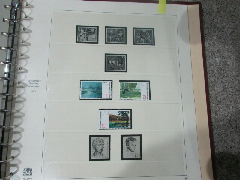 $Safe hingeless album Berlin 1948-1973 mint stamps inside