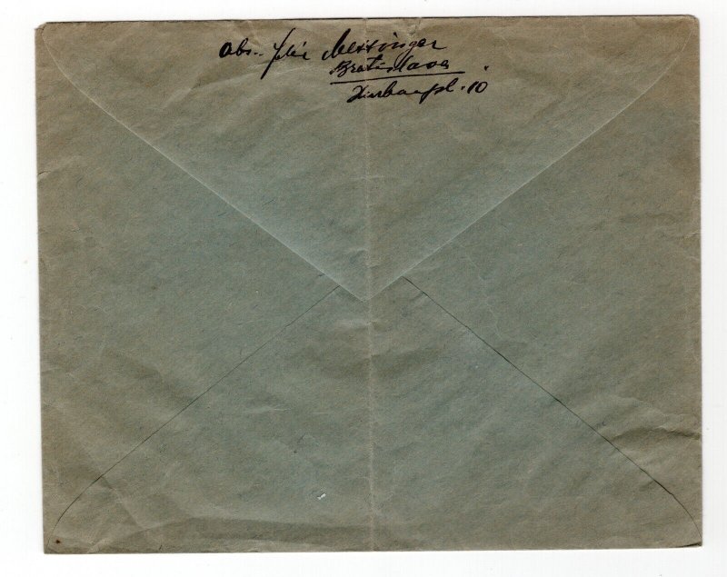 SLOVAKIA WW2 GERMAN PUPPET STATE 1939 CENSORED COVER TO SWITZERLAND SEE SCANS 35
