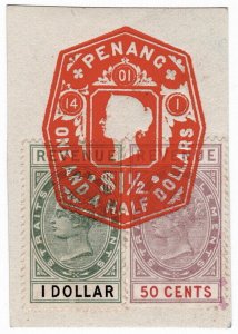 (I.B) Malaya States Revenue : Penang Duty $1.50