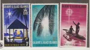 Gilbert & Ellice Islands Scott #190-191-192 Stamps - Mint NH Set