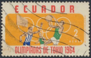 Ecuador  Sc# C434   Used     Olympics  see details  / scans