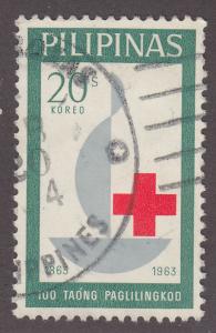 Philippines 888 International Red Cross 1963