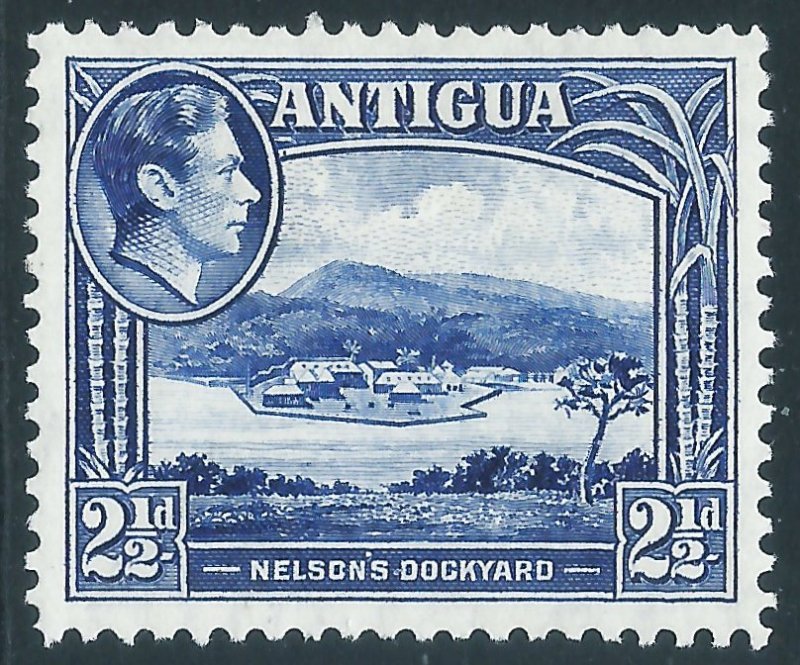 Antigua, Sc #88, 2-1/2d MH