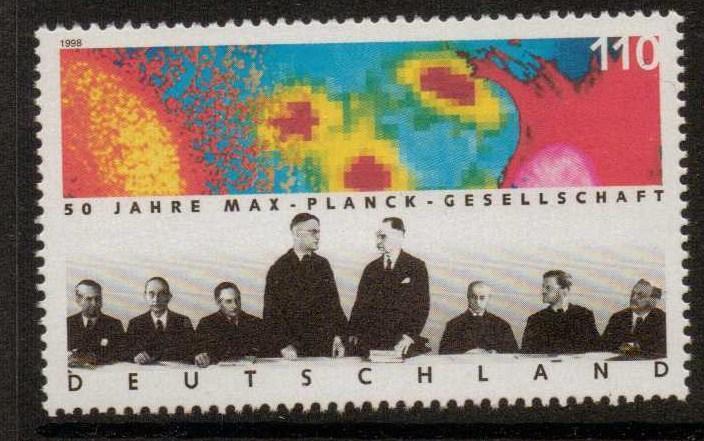 GERMANY SG2835 1998 SOCIETY FOR THE ADVANCEMENT OF SCIENCE  MNH