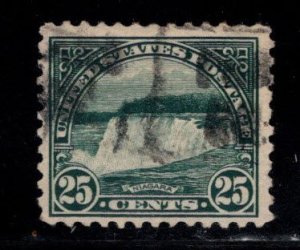 USA Scott 568 Used perf 11 Niagara Falls stamp