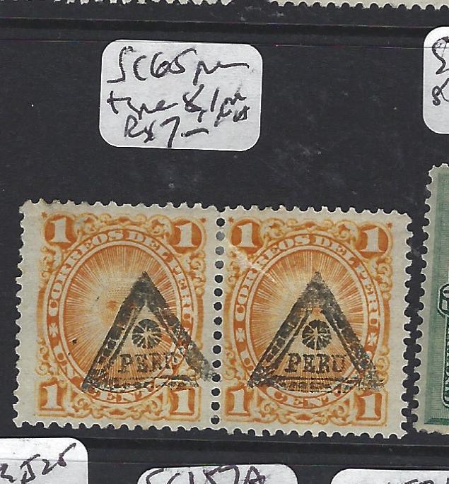 PERU (P1204B)  PERU TRIANGLE SC 65     TYPE  8   PR      MNH