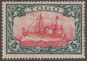 EDSROOM-21838 Togo 23 VLH 1919 Top Value Kaiser's Yacht CV$30