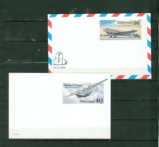 US LOT of (34) SATIONERY CARDS...MINT & FDC