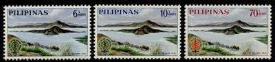 Philippines 868-70 MNH Volcano, Malaria Eradication, WHO,...