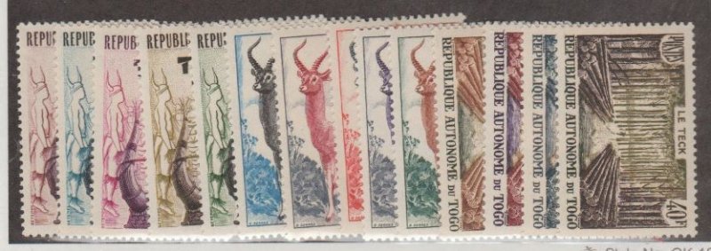 Togo Scott #333-346 Stamps - Mint NH Set