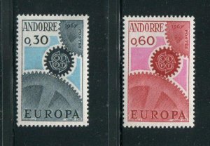 French Andorra #174-5 Mint