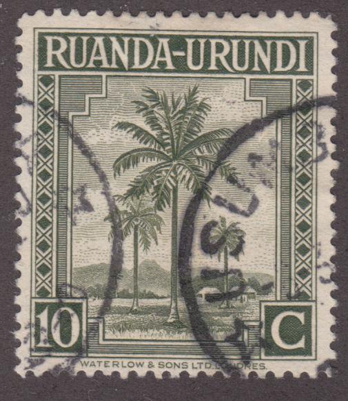 Ruanda-Urundi 69 Palm Trees 1942