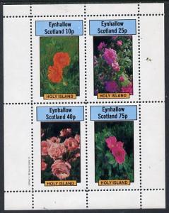 Eynhallow 1982 Roses perf  set of 4 values (10p to 75p) u...