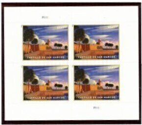 U.S.#5554 Castillo De San Marcos $7.95 Pane of 4, MNH.