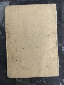 1945 Latvia Union Dues Passbok with Membership Revenue Stamps