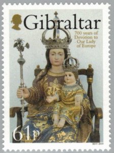GIBRALTAR 2009 Our Lady of Europe Shrine; Scott 1182, SG 1316; MNH