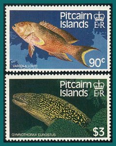 Pitcairn Islands 1988 Fish 2,  MNH  #295-296,SG312-SG313