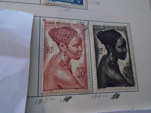 French Equatorial Africa  # 183-84  used