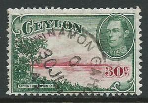 Ceylon SG 393 Fine Used  wmk upright