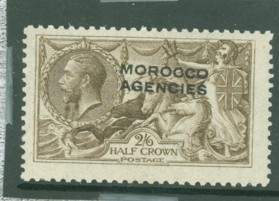 Great Britain/Morocco Agencies #217b var  Single