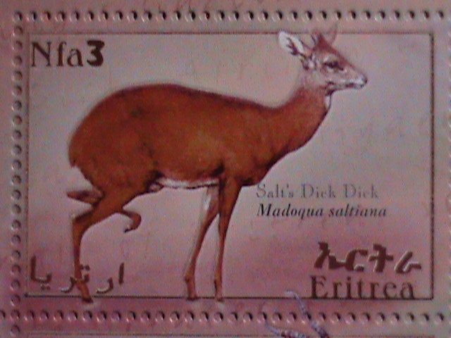 ​ERITREA -2001 SC#352 RARE WILD ANIMALS-MNH S/S -VF WE SHIP TO WORLD WIDE