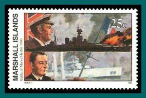 Marshall Islands 1990 WWII Mers-el-Kebir, MNH  #255,SG329