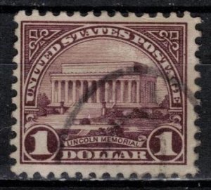 USA - Scott 571 VF-XF w/ Registry Cancel