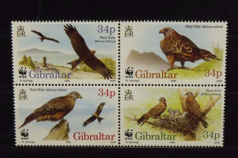 15624   GIBRALTAR   MNH # 716         Block of Four          CV$ 7.00