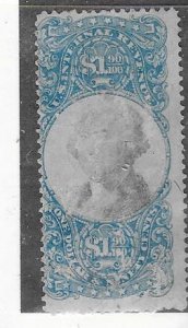 US#R122  $1.90  blue  & black (U) CV $500.00