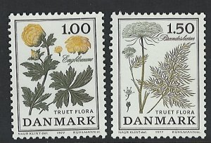 Denmark Scott 609-610 MNH